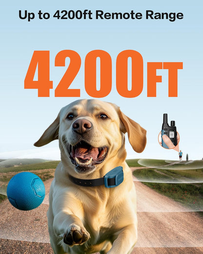 Shock Collar for Dogs with Remote, Dog Training Collar for 10-120lbs Dogs