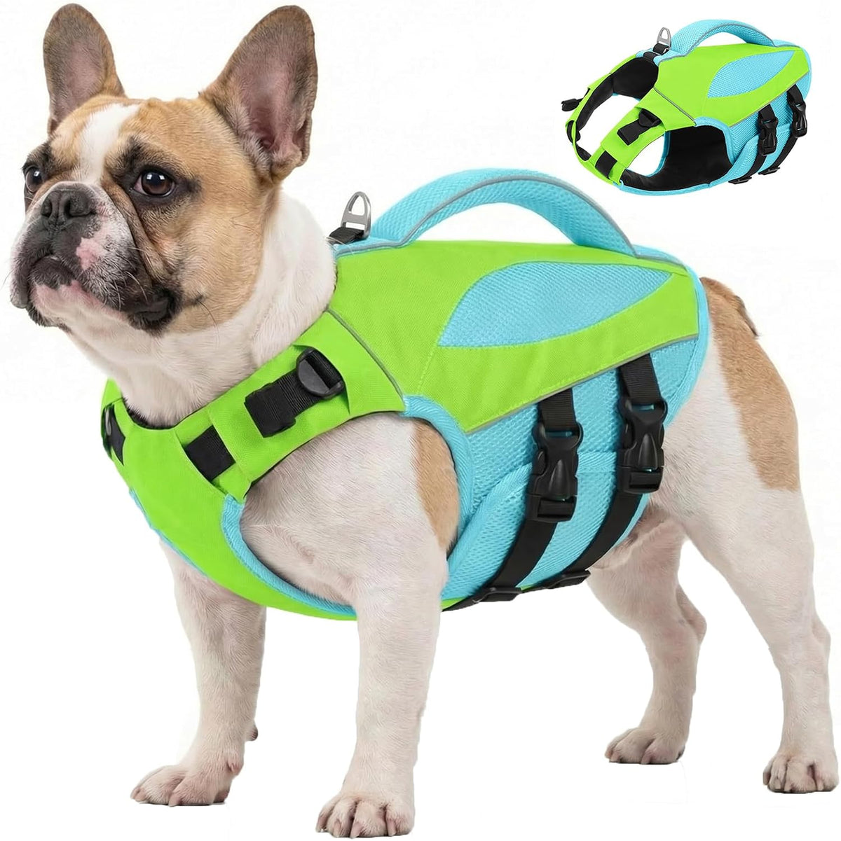 Large Dog Life Jacket High Buoyancy Dog Life Vest for Swimming, XL