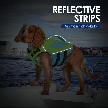 Large Dog Life Jacket High Buoyancy Dog Life Vest for Swimming, XL