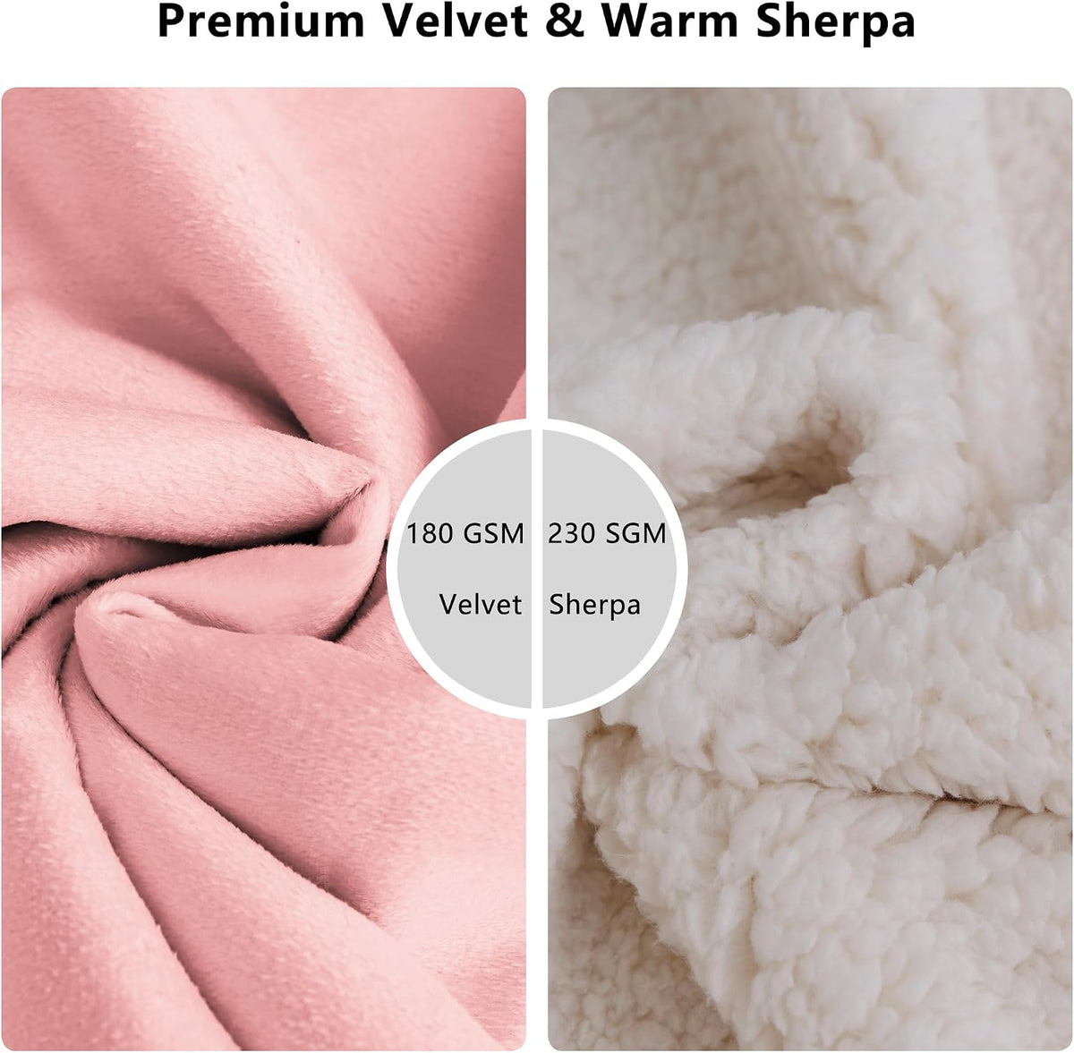 Waterproof Blanket for Dogs - Pet Throw as Furniture Protector | Cozy Sherpa & Smooth Velvet, Reversible and Machine Washable, for Couch and Bed, 60"x80", Dark Grey