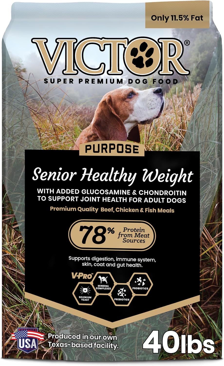 Purpose - Senior Healthy Weight Management Dry Dog Food, 15 lb