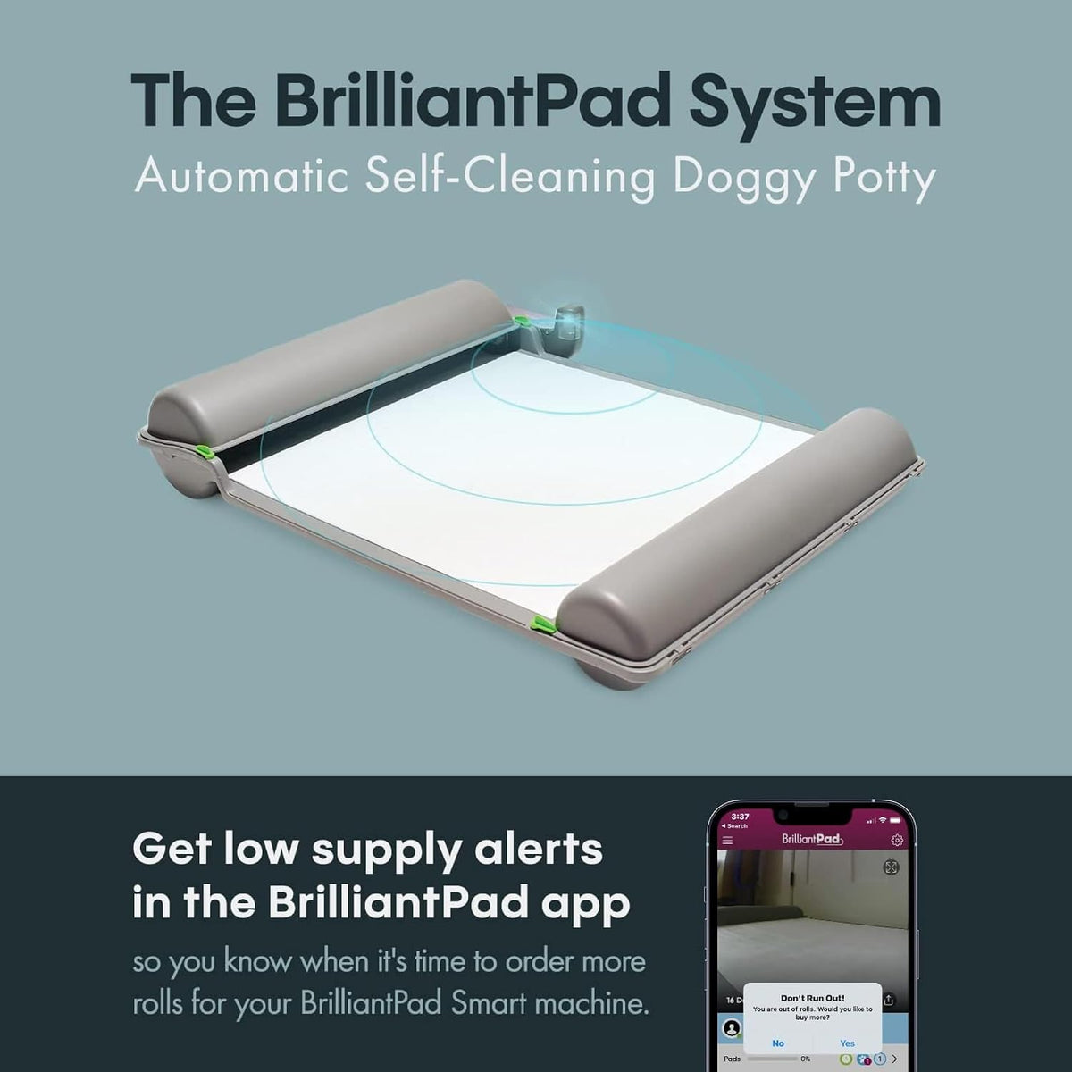 Replacement Rolls for Self-Cleaning Dog Potty (2 Roll Pack)