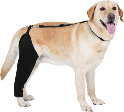 Single Dog Rear Leg Sleeve to Stop Licking, Suit for Post Surgery