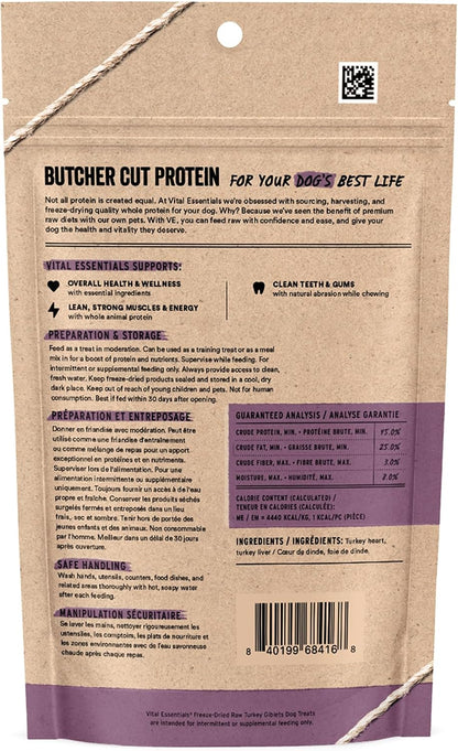 Freeze Dried Dog Treats, Chicken Breast, 2.1 oz Bag