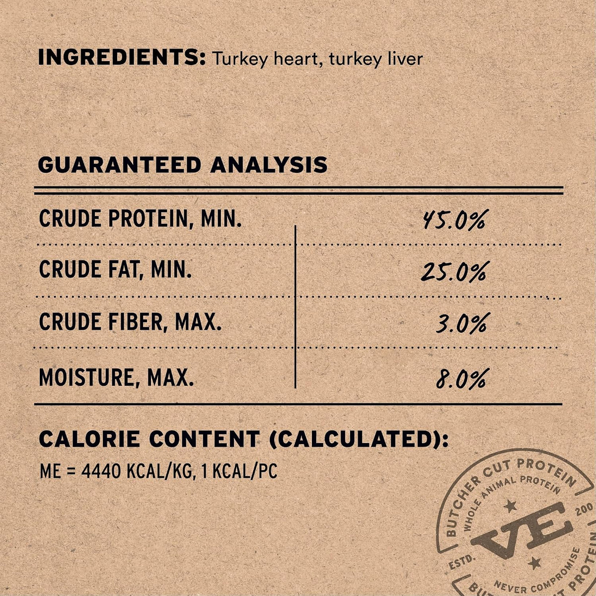 Freeze Dried Dog Treats, Chicken Breast, 2.1 oz Bag