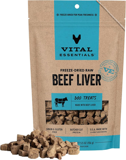 Freeze Dried Dog Treats, Chicken Breast, 2.1 oz Bag