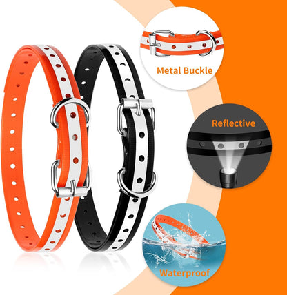 Dog Vibration Collar with Controller for 2 Dogs No Shock, 9 Types of Beeps and Vibrations, 3300ft Range & Upgraded Waterproof Training Collar for Dogs 5-120lbs - No Prongs