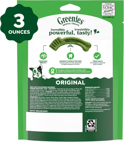 Regular Dental Dog Treats, Original Chicken Flavor