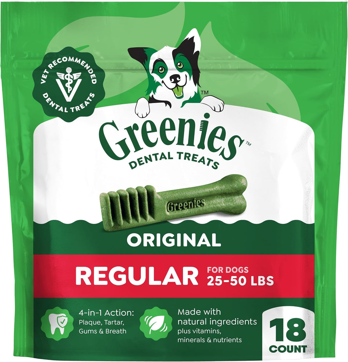 Regular Dental Dog Treats, Original Chicken Flavor