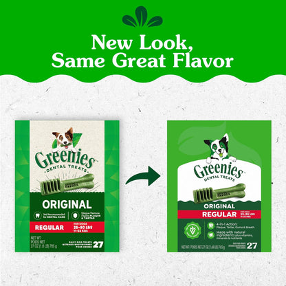 Regular Dental Dog Treats, Original Chicken Flavor