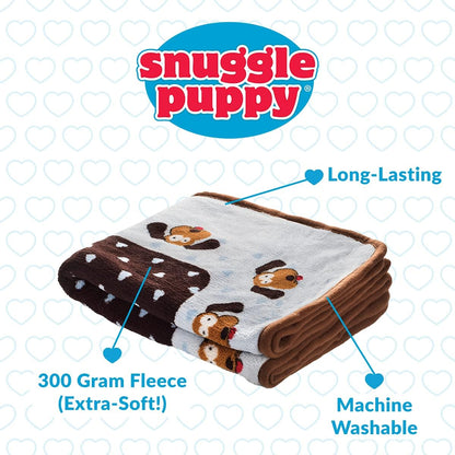 Fleece Blanket for Dogs, Machine Washable, 48 x 30 in
