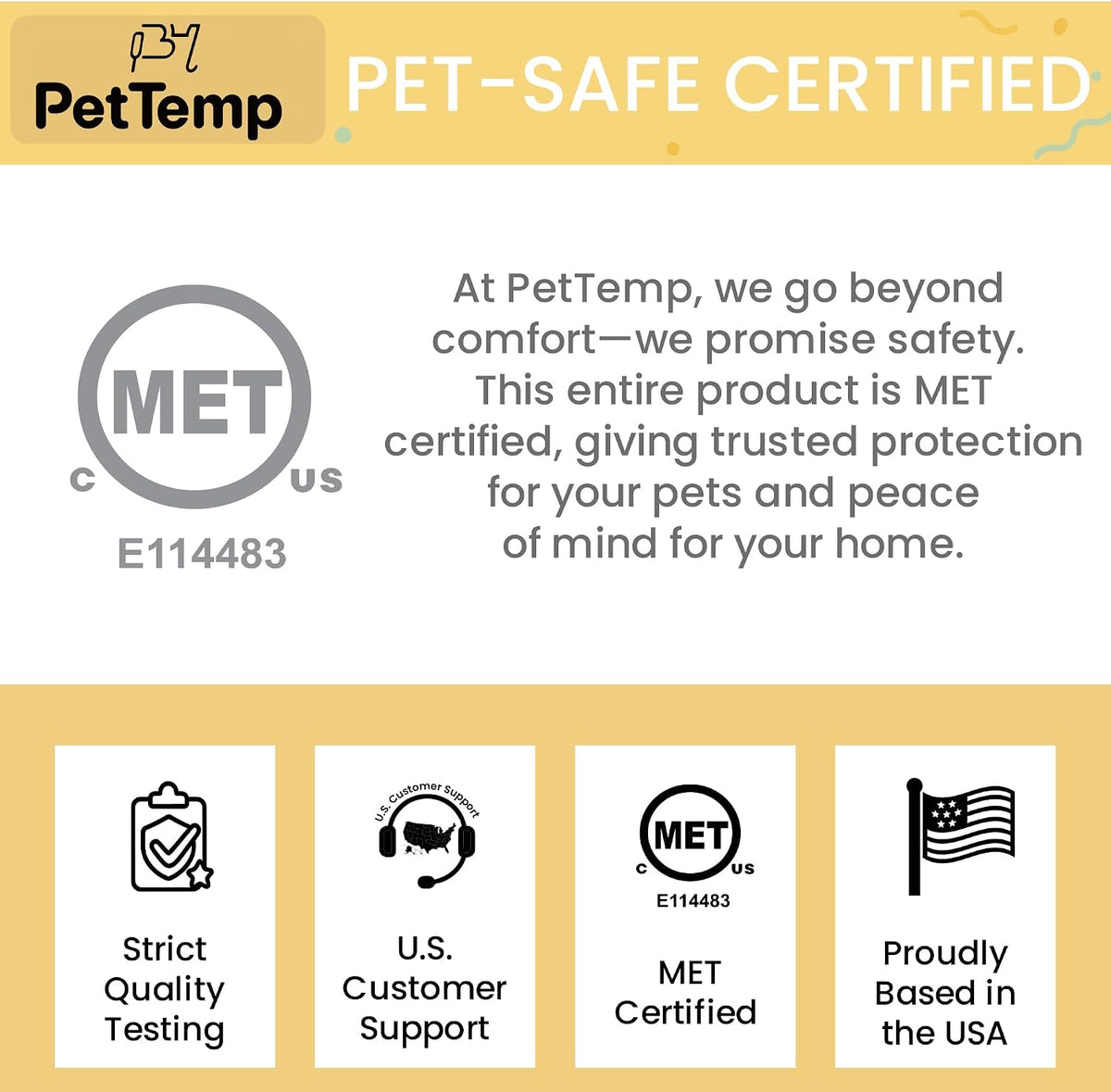 Pet Heating Pad for Cats Dogs Indoor & Sheltered Outdoor Waterproof Heated Cat Bed Heated Dog Bed Chew Resistant Cord Constant Temperature Electric Warming (Brown, S: 16" × 13" × 1.3")