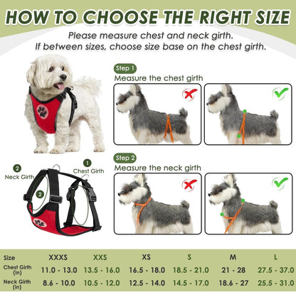 Dog Seat Belt Harness for Car, Dog Car Harness & Seatbelt, FU M | Adjustable Mesh Breathable Harness & Dog Seatbelt Safety Tether with Elastic Bungee & Double Clips for Small Medium Large Pet