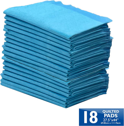 Wee-Wee Superior Performance Pee Pads for Dogs with Runoff Barrier Edge Guard Protection, Puppy & Dog Potty Training Pads, Housebreaking Pet Supplies, 27.5" x 44"