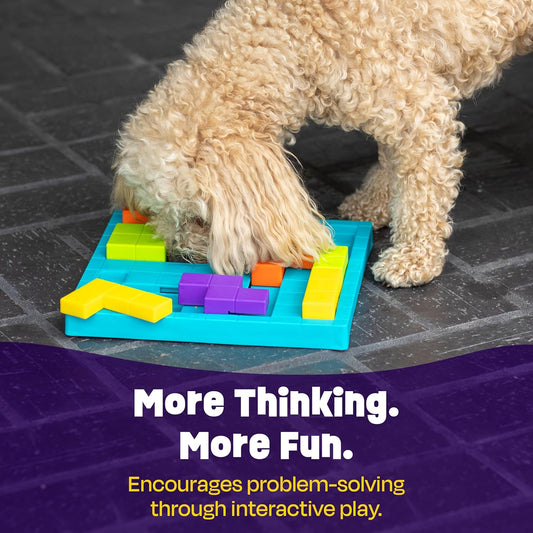 Brain Teaser Treat Puzzle - Dog Puzzle Toys, Interactive Dog Toys, Gifts for Dogs