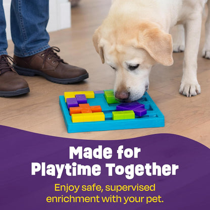 Brain Teaser Treat Puzzle - Dog Puzzle Toys, Interactive Dog Toys, Gifts for Dogs