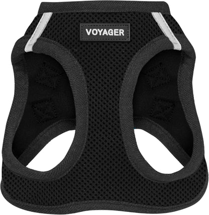 Voyager Step-in Air Dog Vest Harness - Moss Green, Medium | 16 - 18" in Chest, Reflective Bands, All Weather Breathable Air Mesh, Cats Compatible, Lightweight, Fast Drying - Colors B