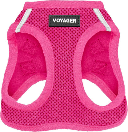 Voyager Step-in Air Dog Vest Harness - Moss Green, Medium | 16 - 18" in Chest, Reflective Bands, All Weather Breathable Air Mesh, Cats Compatible, Lightweight, Fast Drying - Colors B