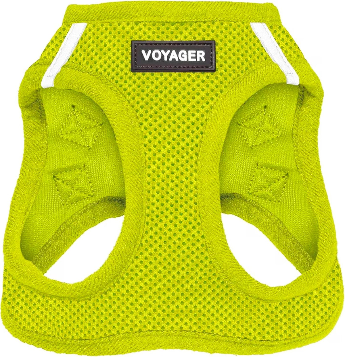 Voyager Step-in Air Dog Vest Harness - Moss Green, Medium | 16 - 18" in Chest, Reflective Bands, All Weather Breathable Air Mesh, Cats Compatible, Lightweight, Fast Drying - Colors B
