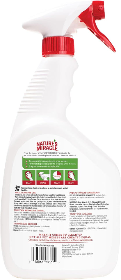 Cat Urine Destroyer Plus, Enzymatic Cleaner, 32 oz