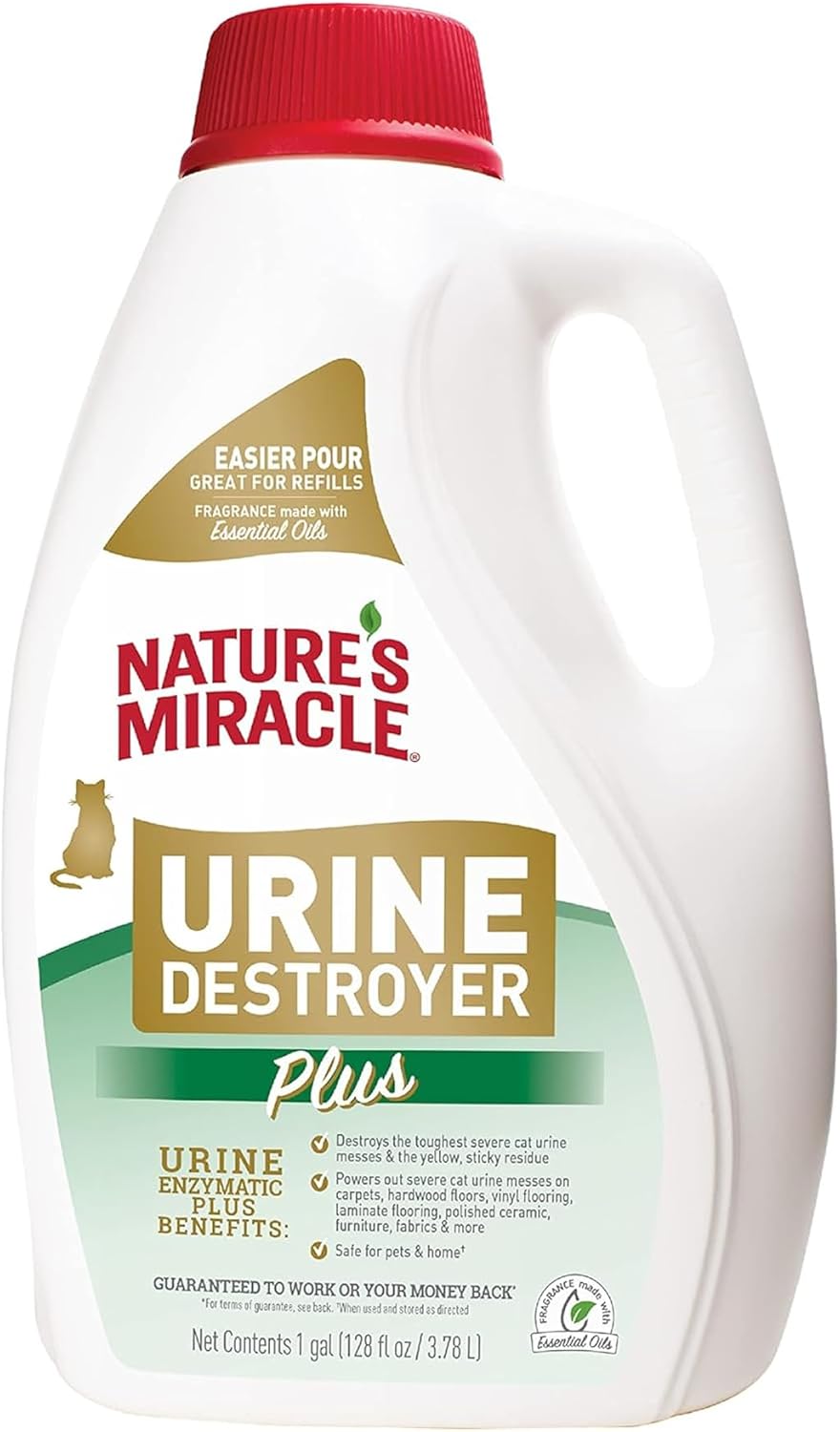 Cat Urine Destroyer Plus, Enzymatic Cleaner, 32 oz