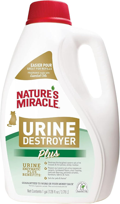 Cat Urine Destroyer Plus, Enzymatic Cleaner, 32 oz
