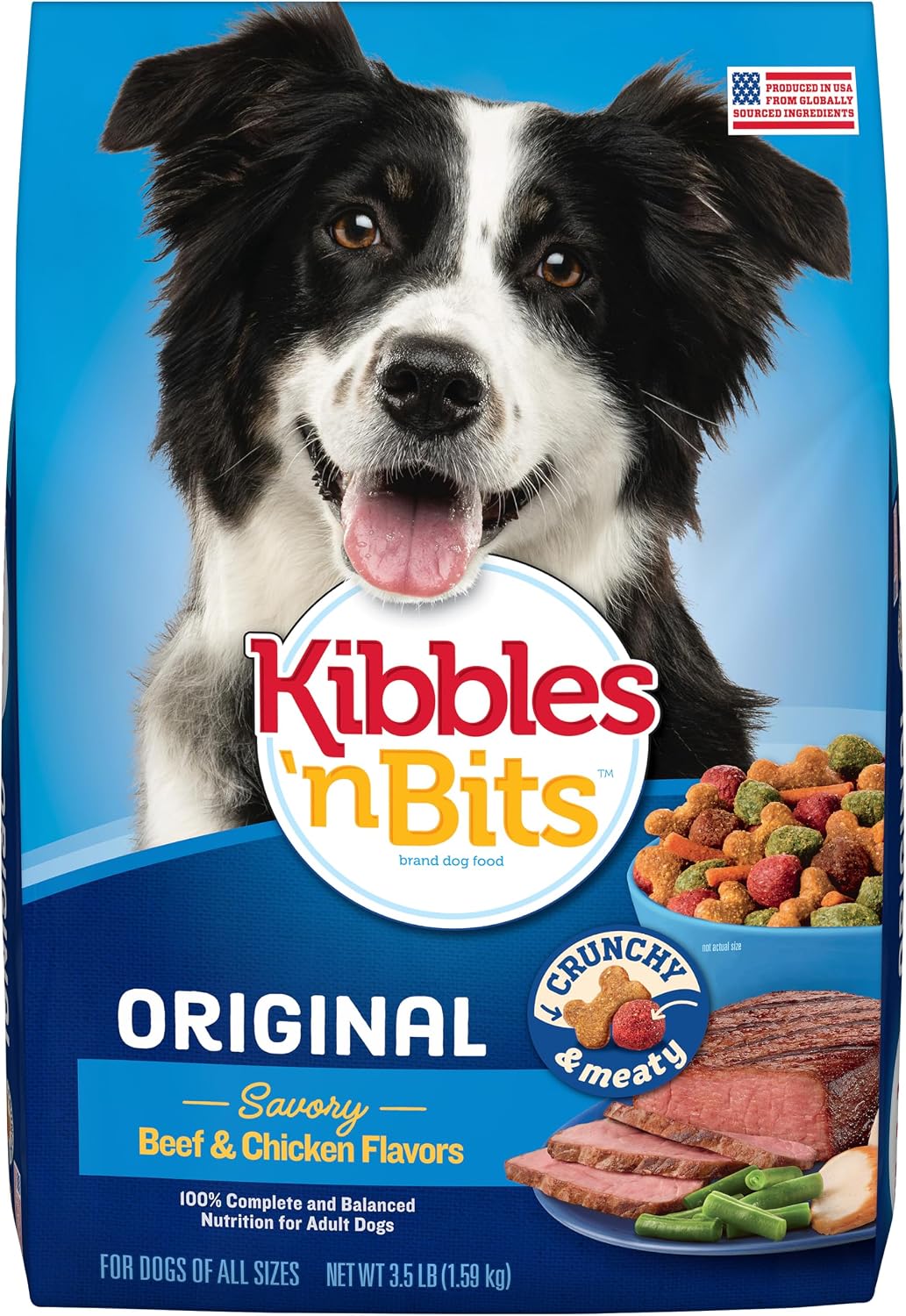 Original Savory Beef & Chicken Flavor Dry Dog Food, 31 Pound Bag