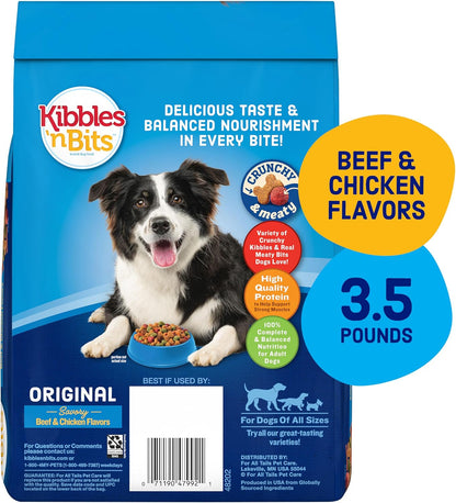 Original Savory Beef & Chicken Flavor Dry Dog Food, 31 Pound Bag