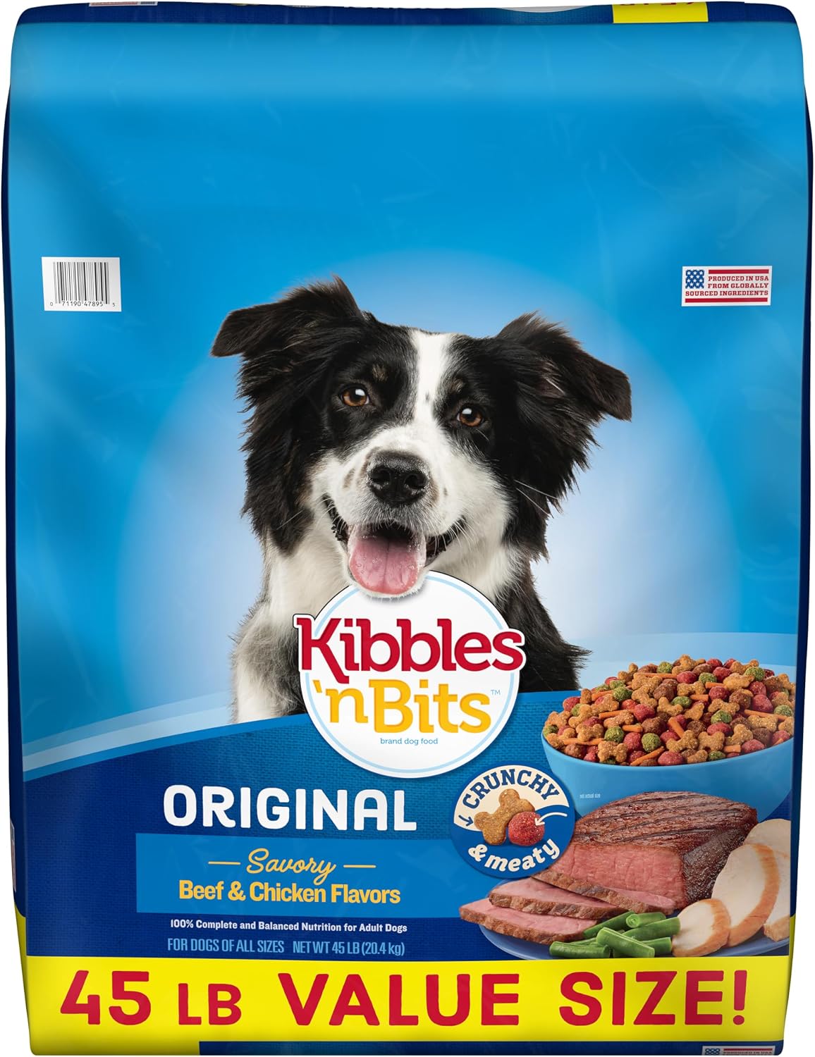 Original Savory Beef & Chicken Flavor Dry Dog Food, 31 Pound Bag