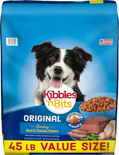 Original Savory Beef & Chicken Flavor Dry Dog Food, 31 Pound Bag