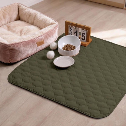 100% Double-Sided Waterproof Dog Bed Cover Pet Blanket Sofa Couch Furniture Protector for Puppy Large Dog Cat, Reversible (68x82 Inch (Pack of 1), Dark Grey/Light Grey) - Colors B