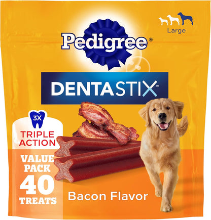 Dentastix Large Breed Dental Dog Treats, Fresh