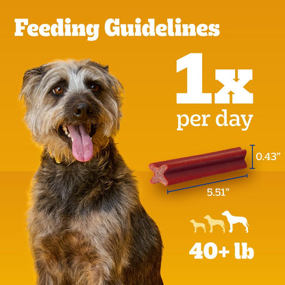 Dentastix Large Breed Dental Dog Treats, Fresh