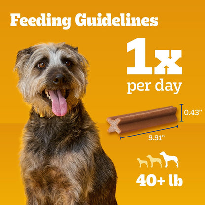Dentastix Large Breed Dental Dog Treats, Fresh
