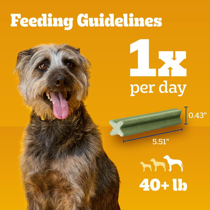 Dentastix Large Breed Dental Dog Treats, Fresh
