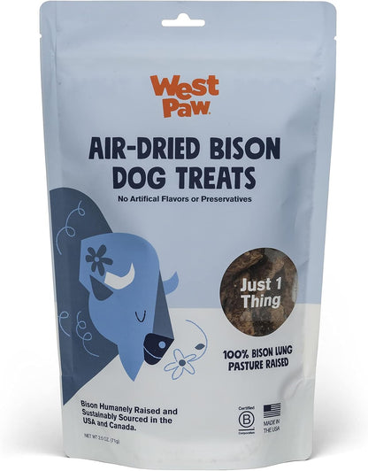 Air-Dried Single Ingredient Beef Lung Dog Treats – 100% Pasture-Raised, High-Protein, All-Natural Chews – Made in USA – Nutrient-Rich, Easily Breakable, Grain-Free