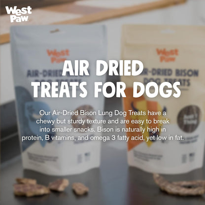 Air-Dried Single Ingredient Beef Lung Dog Treats – 100% Pasture-Raised, High-Protein, All-Natural Chews – Made in USA – Nutrient-Rich, Easily Breakable, Grain-Free