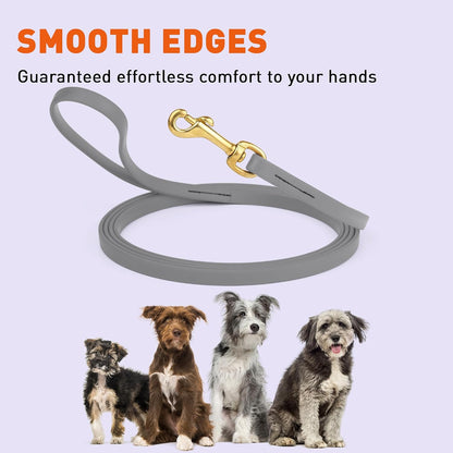 Biothane Working Lead for Dogs 6ft Black - Colors B
