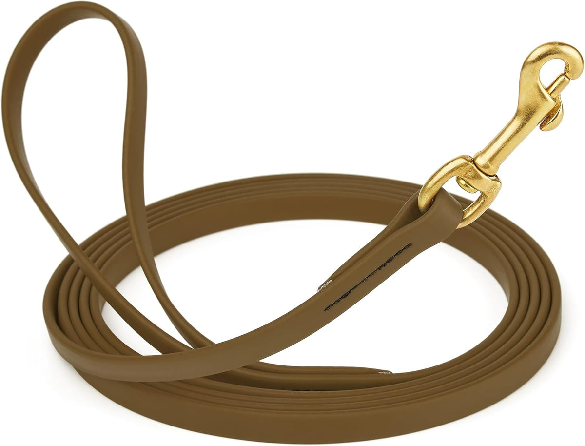 Biothane Working Lead for Dogs 6ft Black - Colors B