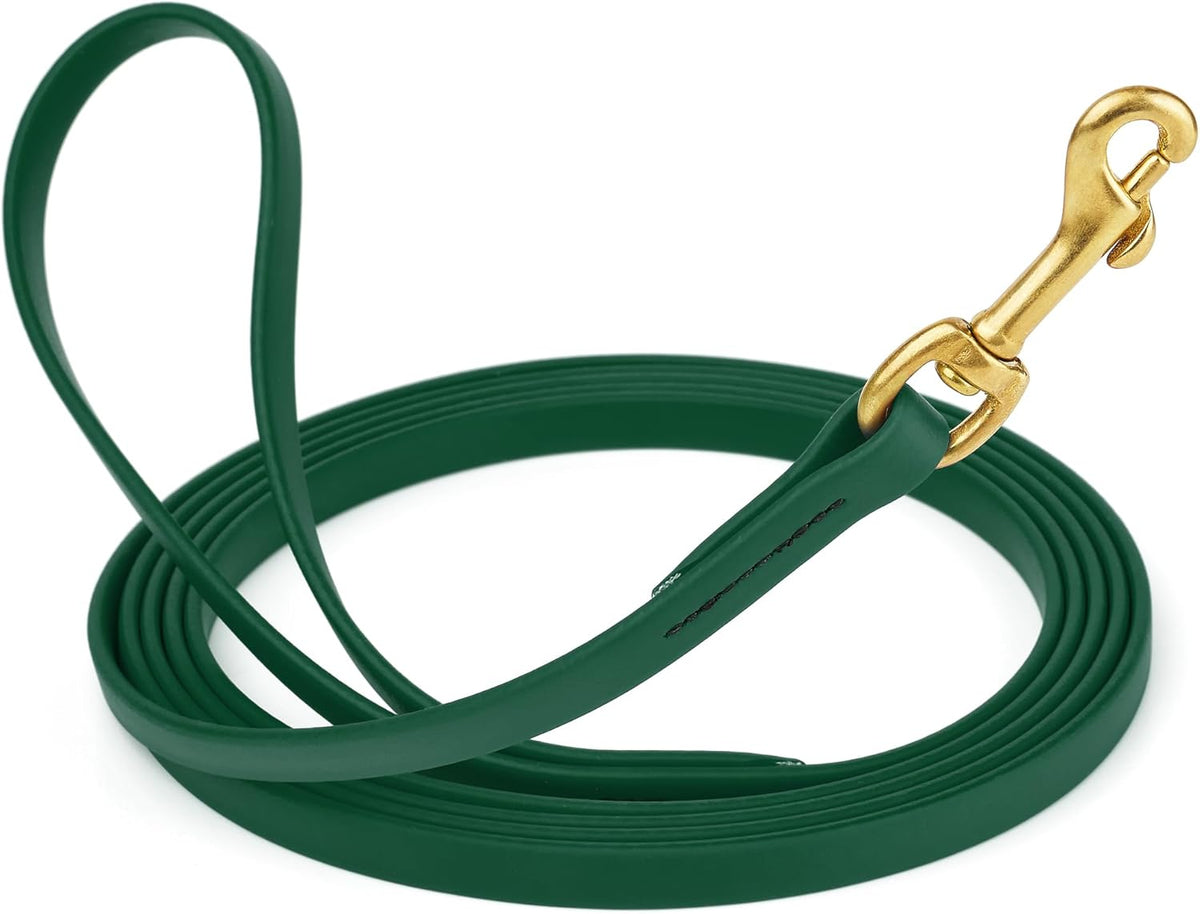 Biothane Working Lead for Dogs 6ft Black - Colors B