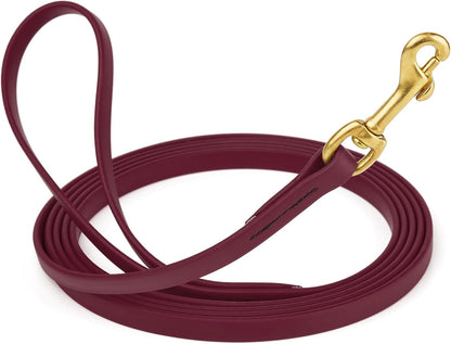 Biothane Working Lead for Dogs 6ft Black - Colors B