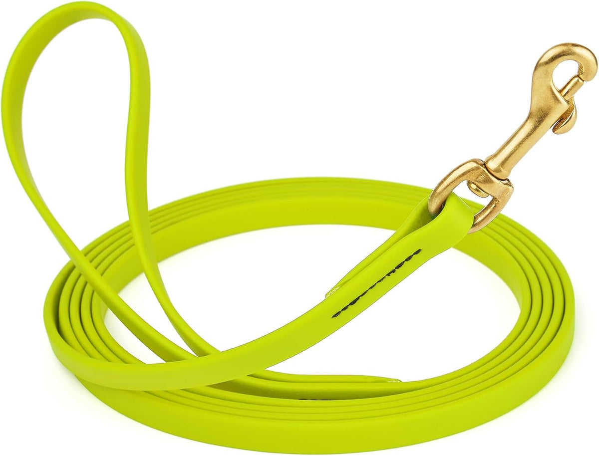 Biothane Working Lead for Dogs 6ft Black - Colors B