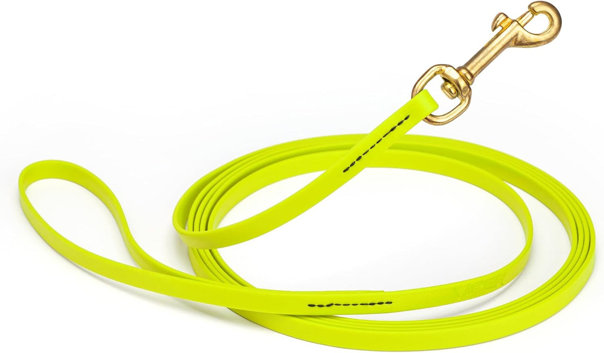 Biothane Working Lead for Dogs 6ft Black - Colors B