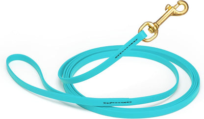 Biothane Working Lead for Dogs 6ft Black - Colors B
