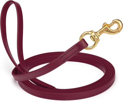 Biothane Working Lead for Dogs 6ft Black - Colors B