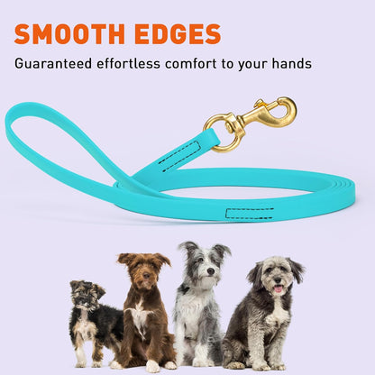 Biothane Working Lead for Dogs 6ft Black - Colors B