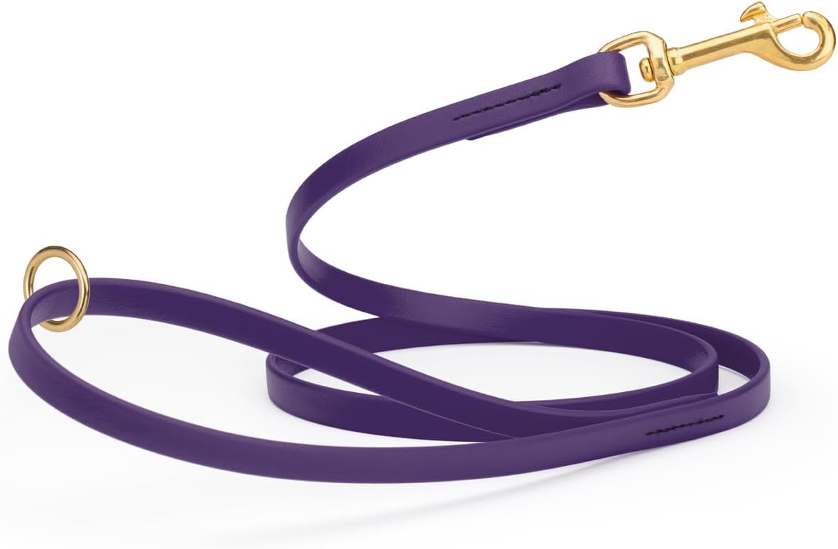 Biothane Working Lead for Dogs 6ft Black - Colors B