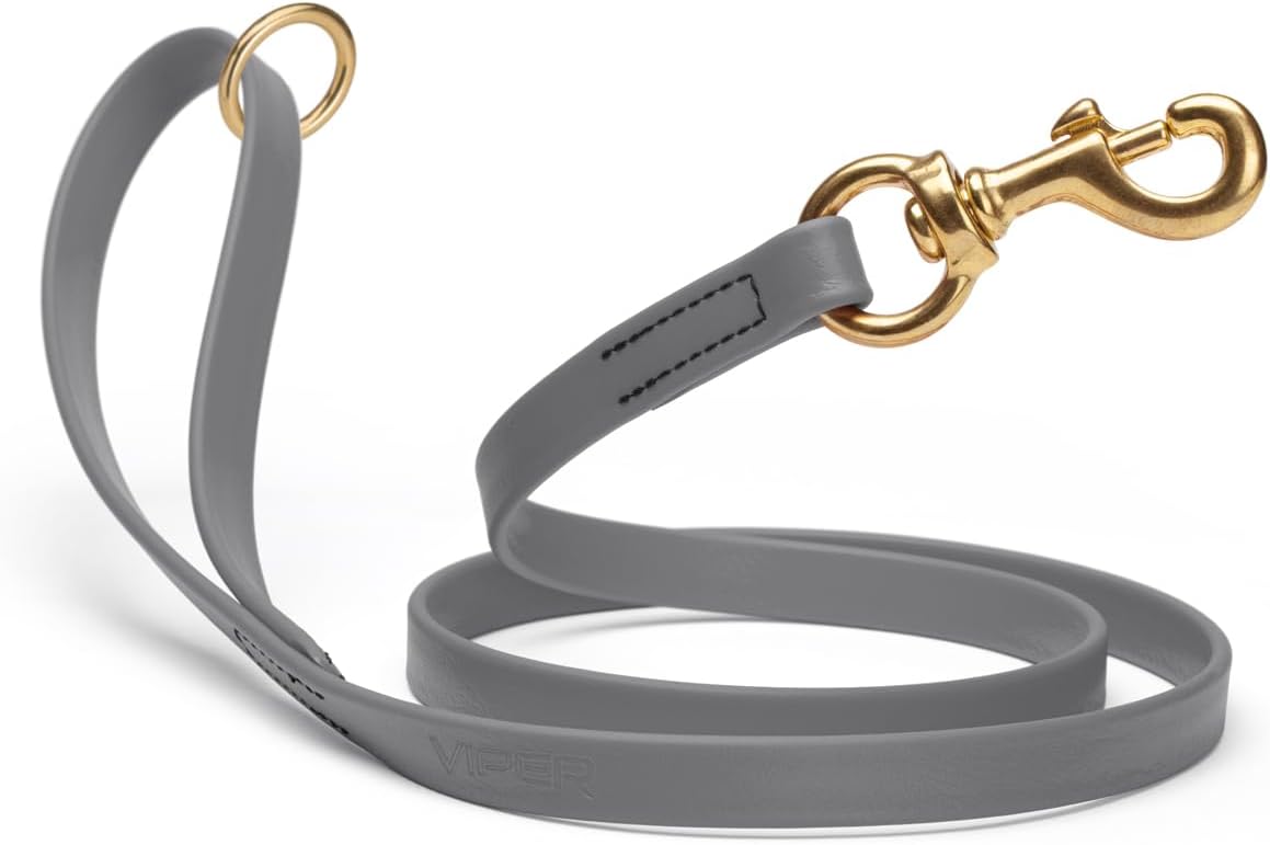Biothane Working Lead for Dogs 6ft Black - Colors B