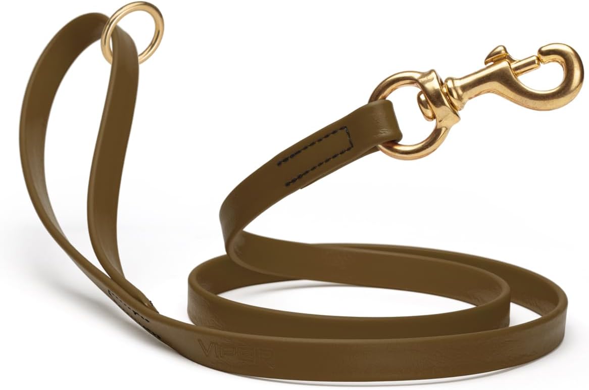 Biothane Working Lead for Dogs 6ft Black - Colors B