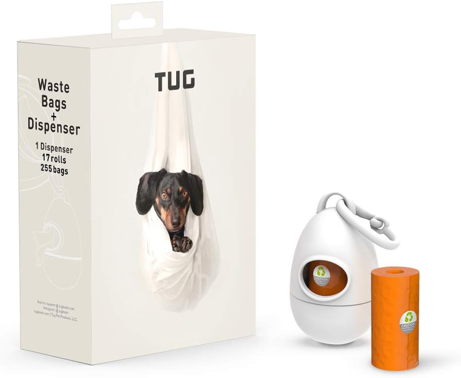 Dog Waste Bag Dispenser, Black